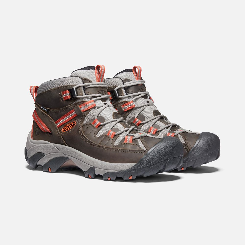 Cizme Keen Romania Barbati Maro Targhee Ii Waterproof Mid 0865-CPBNM